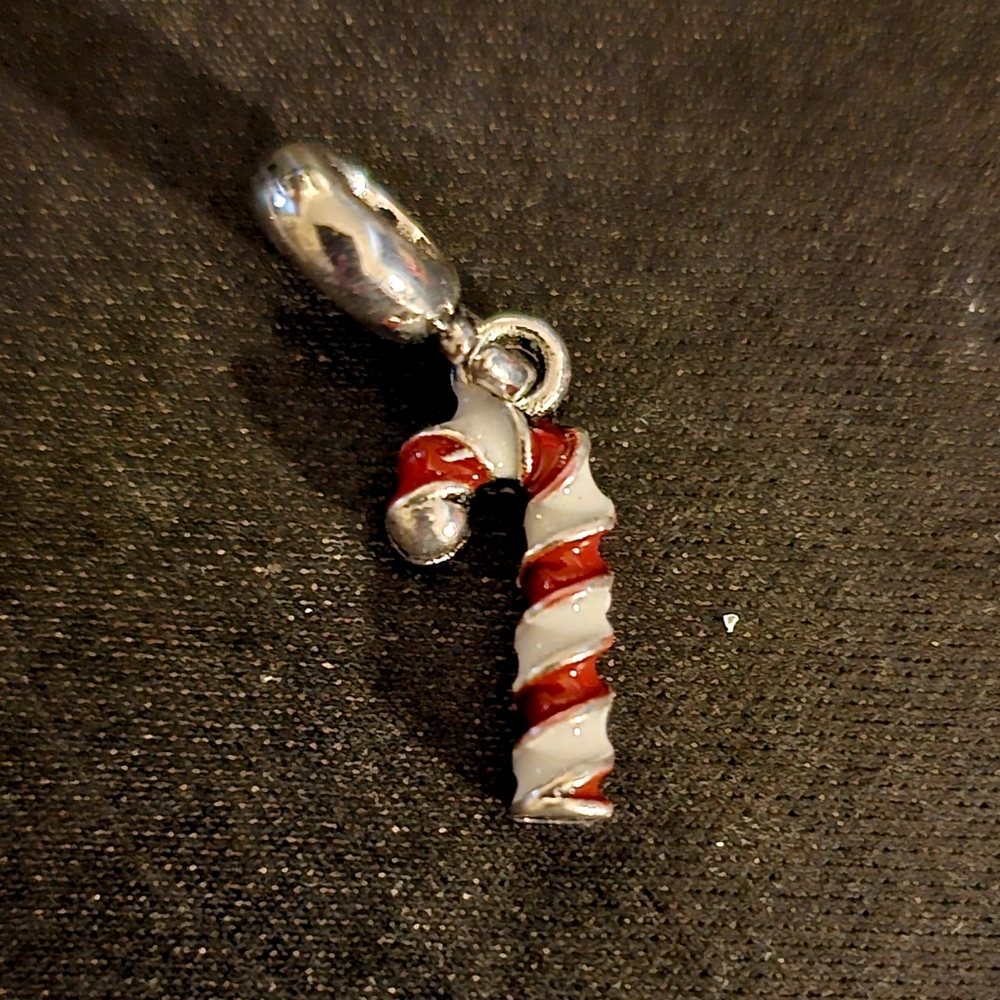 Candy Cane Europeon Style  Charm
